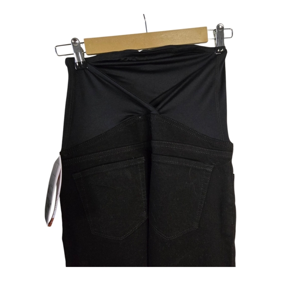 Ingrid & Isabel [Bundle Of 2] Sz 2 Maternity Crossover Panel Jean Leggings/pants - Picture 3 of 13